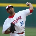 Despite displaying a 10.22 ERA with the Bisons, Romero has improved his last few starts. (James P. McCoy/The Buffalo News)